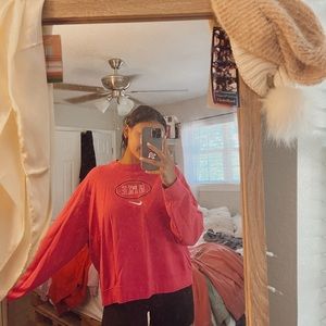 Nike French terry crew neck in youth XL